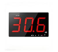SW-525 30-130dB Digital Sound Level Meter Wall Mounted Noise Decibel Meter DB Detector Professional Decibelimeter (Sw 525a)