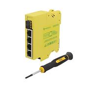SW-584 Switch Ethernet Unmanaged Number of Port: 5 5-30VDC RJ45 SW BRAINBOXES