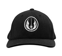 SW Jedi Order Embroidered Flexfit Adult Cool & Dry Sport Cap Hat - [Black][L/XL]