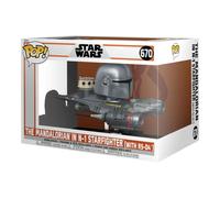 SW Mandalorian in N1 Starfighter & R5-D4 Pop! Vinyl Ride