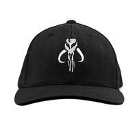 SW Mandalorian Skull Embroidered Flexfit Adult Cool & Dry Sport Cap Hat