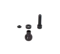 SW-Motech 1" ball for M10 mirror thread - For M10 x 1.25 mm thread. For RAM Arm. Black.