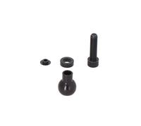 SW-Motech 1" ball for M10 mirror thread - For M10 x 1.25 mm thread. For RAM Arm. Black., black