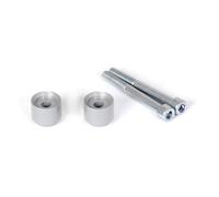 SW-Motech Handlebar Riser Spacers RISE 20MM,SILVER TYPE T