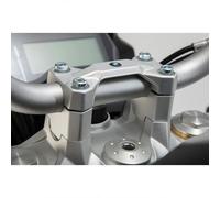 Sw-motech 20 Mm Leh.07.039.12800/s Handlebar Riser Silver