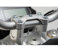 Sw-motech 20 Mm Leh.07.039.12800/s Handlebar Riser Silver