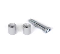 Sw-motech 20 Mm Leh.07.039.118/30/s Handlebar Riser Silver