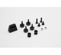 SW-Motech Adapter kit for ADVENTURE-RACK - Black. For Givi/Kappa Monokey.