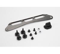 SW-Motech Adapter kit for ADVENTURE-RACK - Black. For Givi/Kappa Monolock., black-silver