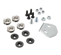 SW-Motech Adapter kit for ADVENTURE-RACK - Black. For TRAX ADV/ION/EVO.