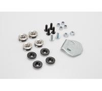SW-Motech Adapter kit for ADVENTURE-RACK - Black. For TRAX ADV/ION/EVO., black-silver