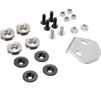 SW-Motech Adapter kit for ADVENTURE-RACK - Black. For Shad., black-silver