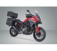 SW-Motech Adventure set DUSC with top case XL - Black. Ducati Multistrada V4 (20-)., black