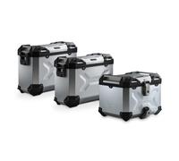 SW-Motech TRAX ADV Full Luggage Kit silver -SET, V-STROM 1000