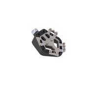 SW-Motech ADVENTURE step for brake pedal - Black/Silver., black