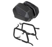 SW-Motech Aero Abs Side Case System LEATHER BELT BLACK black