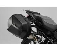 SW-Motech AERO ABS side case set - 2x 25 l. ABS plastic. Black., black