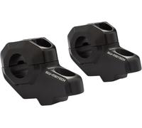 SW-Motech Bar back for Ø 22 mm handlebar - H=30 mm. Back 21 mm. Black., black
