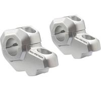 SW-Motech Bar back for Ø 22 mm handlebar - H=30 mm. Back 21 mm. Silver., silver