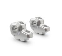 SW-Motech Bar back for Ø 22 mm handlebar - H=30 mm. Back 21 mm. Silver.