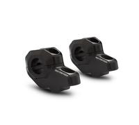 SW-Motech Bar back for Ø 22 mm handlebar - H=30 mm. Shifting by 21 mm. Black., black