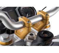 SW Motech Bar Back Handlebar Riser Kit For BMW R Nine T 2014-2020 Gold