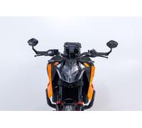 SW-Motech Bar End Mirrors Black Forged Aluminium Pair MIR.04.882.10001