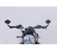 SW-Motech Bar end Mirrors Black Forged Aluminium Pair MIR.17.847.10000