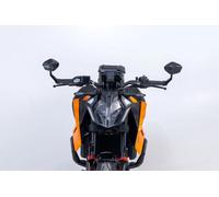 SW-Motech Bar End Mirrors Black Forged Aluminium Pair MIR.04.882.10001