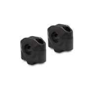 SW-Motech Bar riser for Ø 22 mm handlebar - H=25 mm. Black.