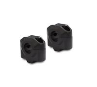SW-Motech Bar riser for Ø 22 mm handlebar - H=25 mm. Black., black
