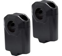 SW Motech Bar riser for Ø 22 mm handlebar H=50 mm. Black. | LEH.00.039.22001.50/B