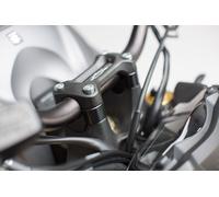 SW-Motech Bar riser - H=20 mm. Black. Suzuki GSX-S 1000/ F/ SK (15-)., black