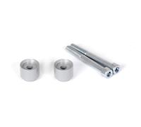 SW-Motech Bar riser - H=20 mm. Silver. BMW F 650/700 GS, F800GS/Adv., silver