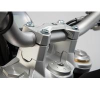 SW-Motech Bar riser - H=30 mm. Silver. BMW F 850 GS/Adv, F 900 GS.