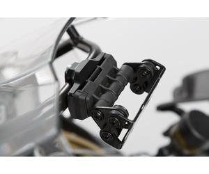 SW Motech Crossbar GPS Mount For Royal Enfield Interceptor 650 2019-2021 Black
