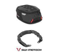 SW Motech Daypack Pro Motorcycle Tank Bag & Tank Ring for BMW R12 NineT