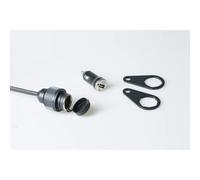 SW-Motech Universal Electric Kit - Cigar lighter socket. USB power port. Mounting kit