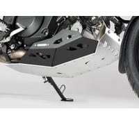 SW-Motech Engine guard - Black/Silver. For V-Strom 1000 with crash bar., black