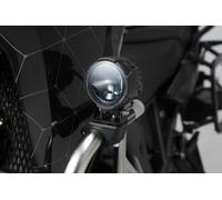 SW-Motech EVO fog light set Universal - Black. With crash bar clamps for lights.