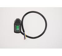 SW-Motech EVO fog light switch for cockpit - For fog lights. Bright green.