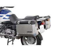 SW-Motech EVO side carriers - Black. BMW R1100GS / R1150GS / R1150GS Adventure., black