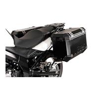SW-Motech EVO side carriers - Black. Suzuki DL 650 (11-16)., black