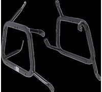 SW-Motech EVO side carriers - Black. Kawasaki Versys 650 (14-).