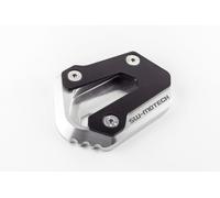 SW-Motech Extension for side stand foot - Black/Silver. Suzuki DL 650 (04-) / XT (11-)., silver