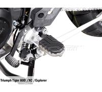 SW-Motech Footrest-Kit Ion VARIOUS TRIUMPH,SILVER