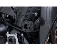 SW-Motech Frame slider kit - Black. Kawasaki Z900 models (16-), Z1100 (25-).