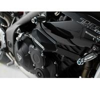 SW-Motech Frame slider kit - Black. Triumph Speed Triple 1050 (10-)., black