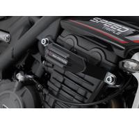 SW Motech Frame Sliders For Triumph Speed Triple 1200 2021-2024 Black Silver