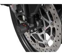 SW Motech Front Axle Slider Set For Kawasaki Z 900 ABS 2017-2024 - Black